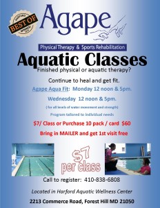 Aquatic Therapy Classes