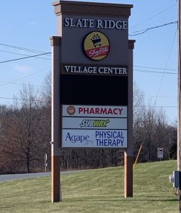 Whiteford Physical Therapist - Agape Sign
